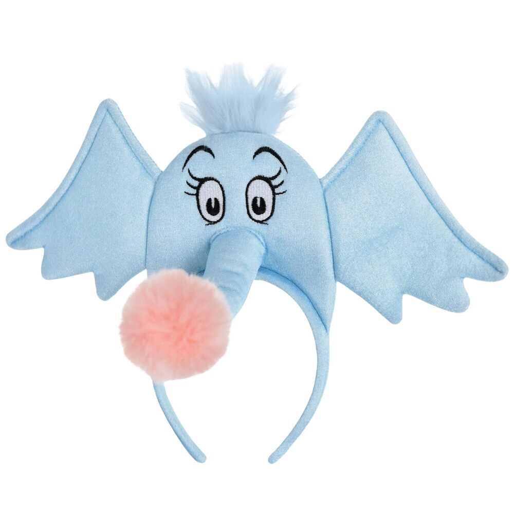 4633 Luxurious Blue Horton Fuzzy Headband- (1 Pc.)- Fun & Soft Design